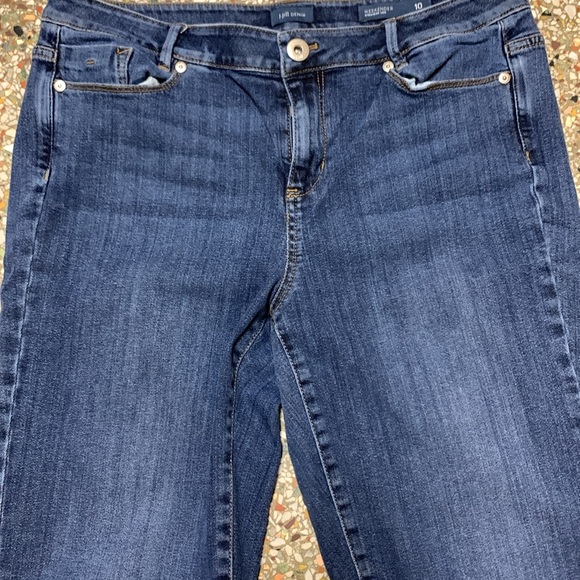J. Jill Denim Weekender Straight Leg size 10 - Picture 2 of 7